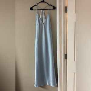 Zara Satin Maxi Dress
